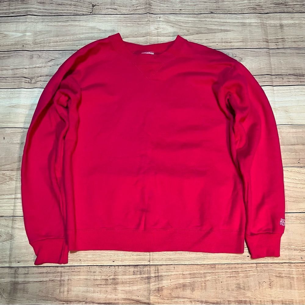 Vintage Hot Pink Discus Athletic Crewneck Sweatshirt